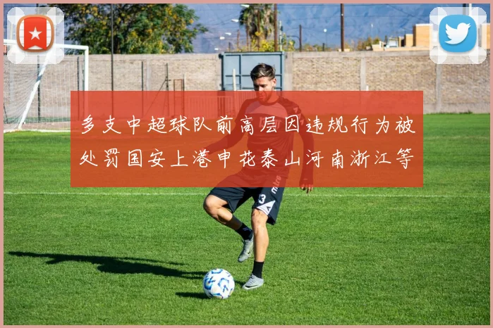 多支中超球队前高层因违规行为被处罚国安上港申花泰山河南浙江等队受影响